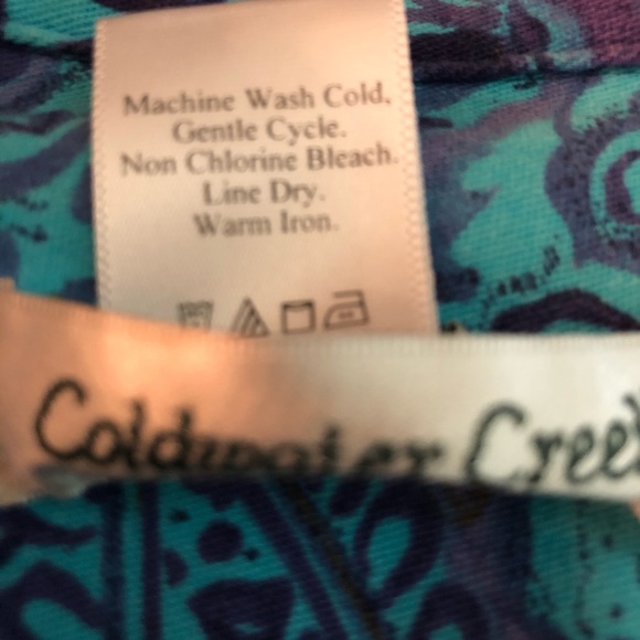 Coldwater Creek Button Down Shirt / Jacket - Picture 8 of 8